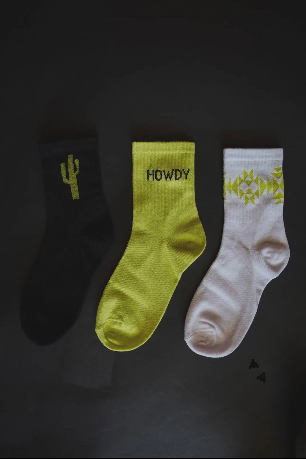 Sock Em Silly - Cacti Neon