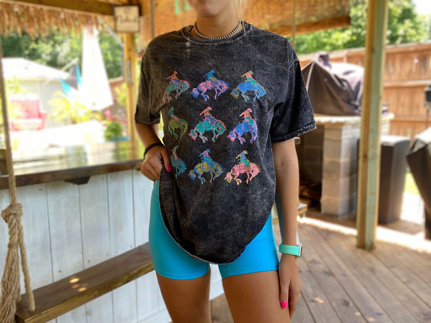 High Waisted Biker Shorts