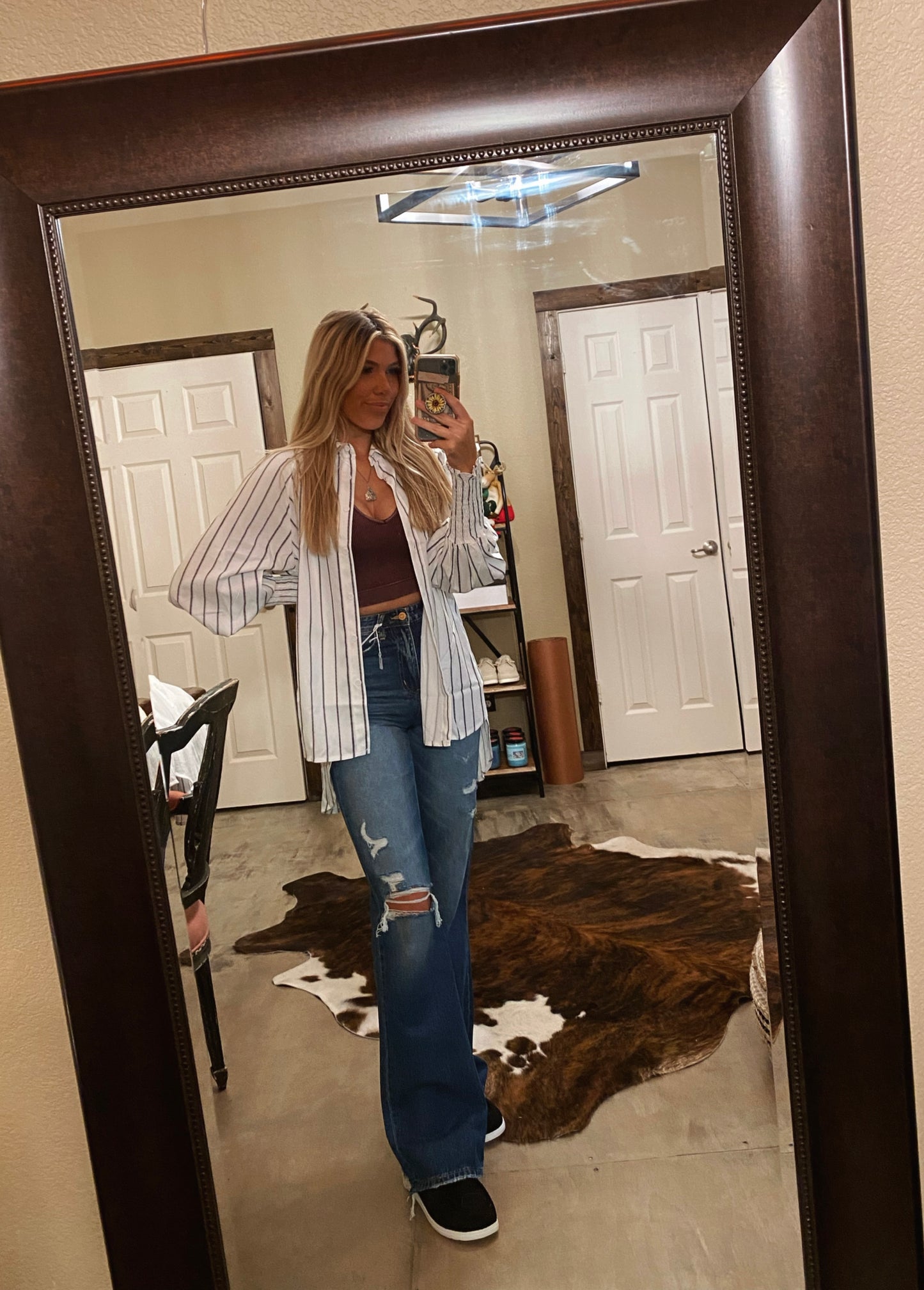 Striped Button Down