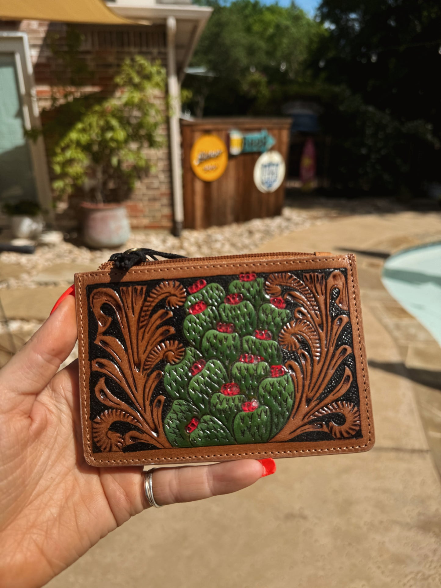 Spring Treasures Card Holder