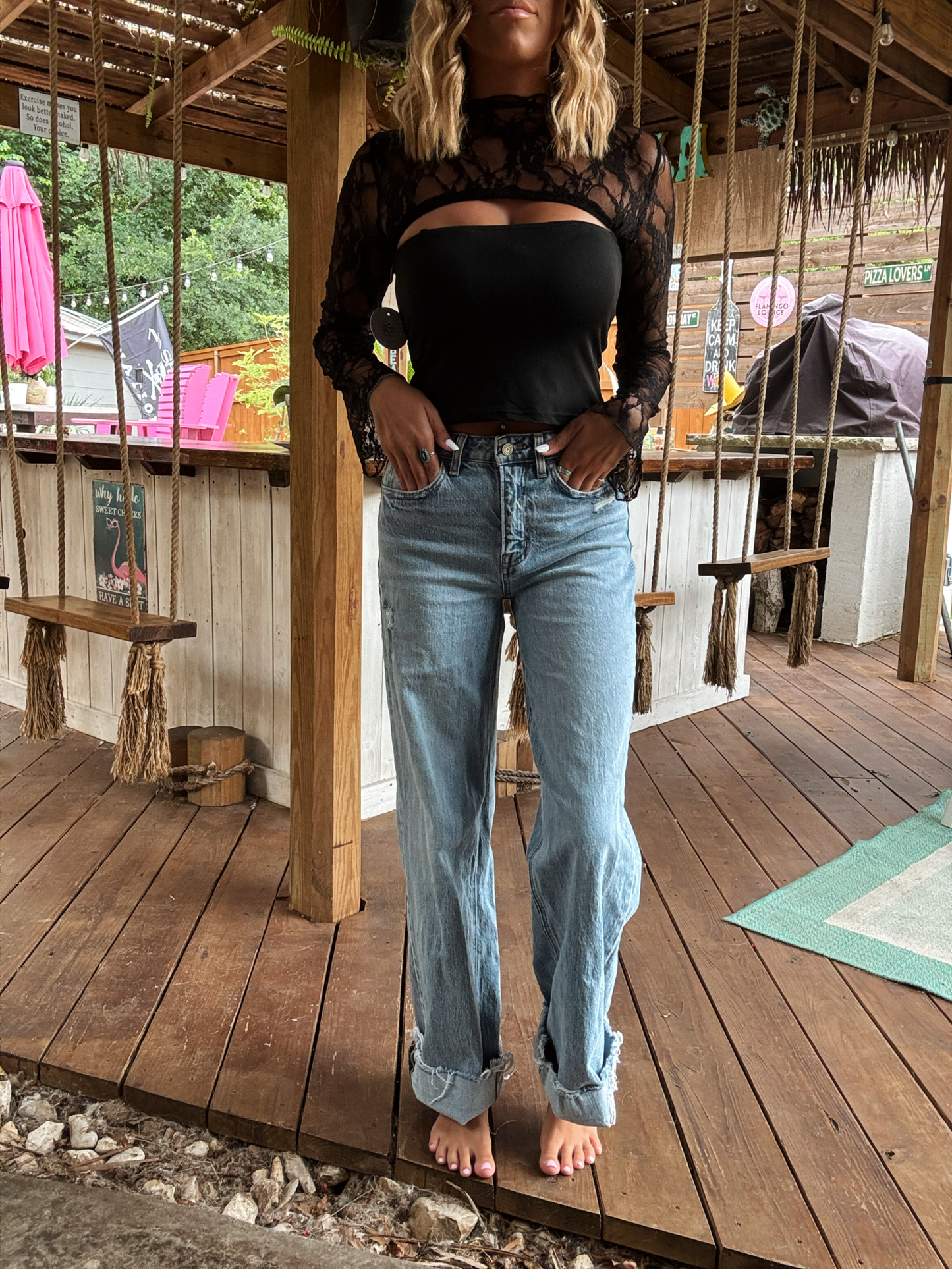 Lubbock Wide Leg Jeans