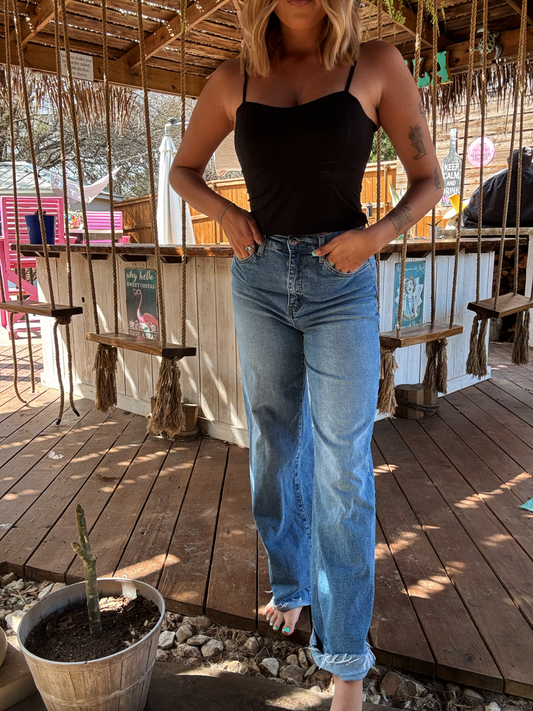 Fort Worth Wide Leg Jeans