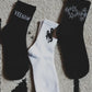 Sock Em Silly - Monochrome