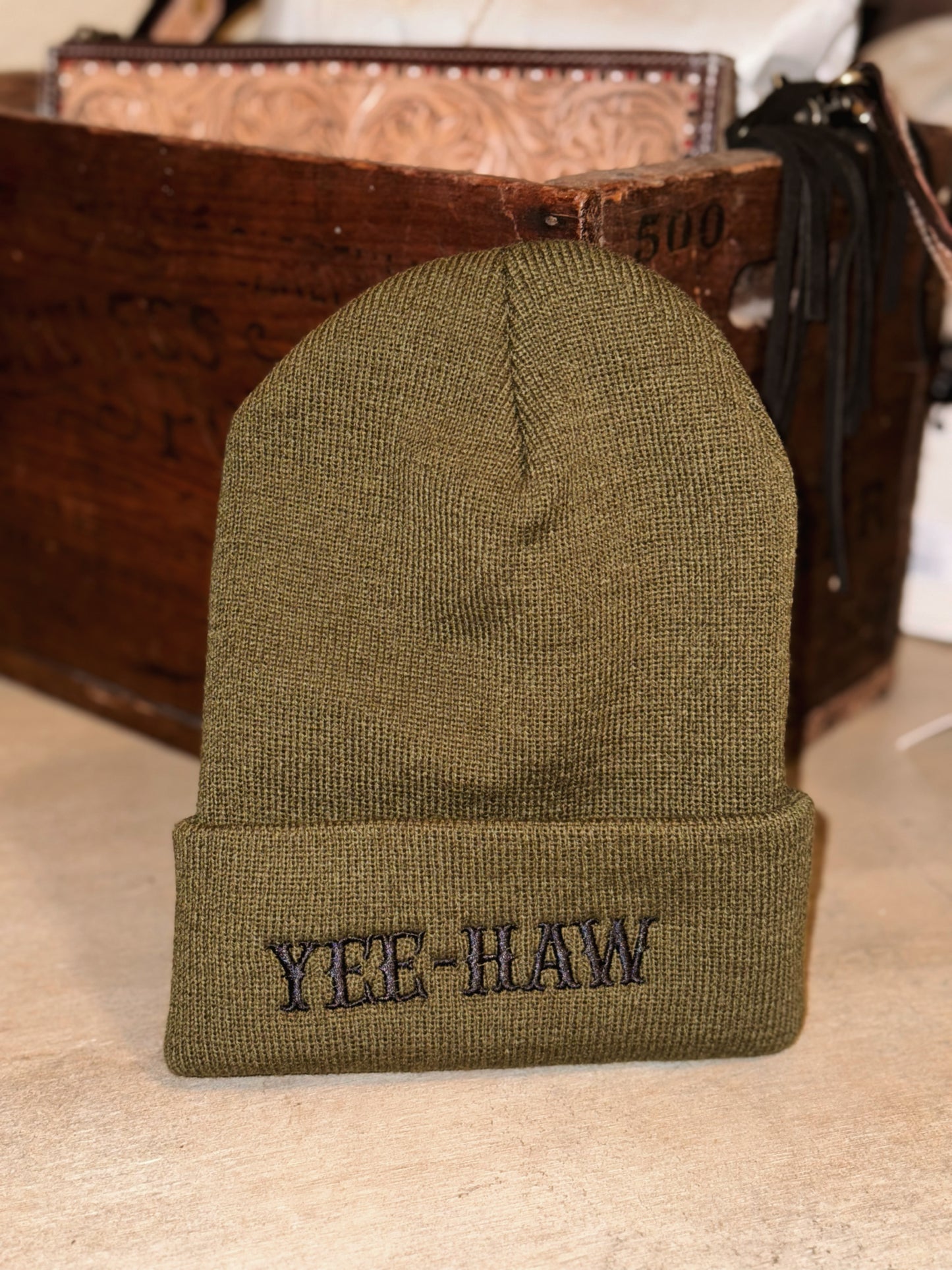 Yee Haw Knit Beanie