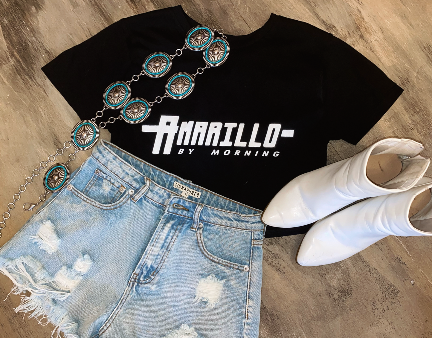 Amarillo Crop Tee