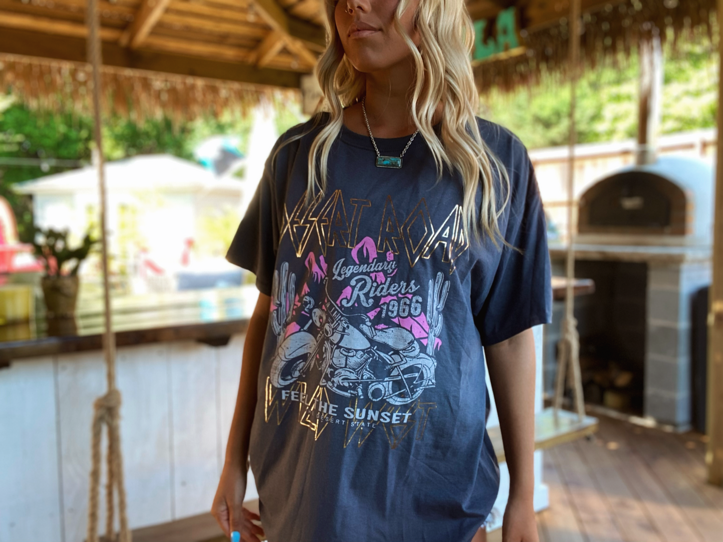 Desert Road Oversized Tee