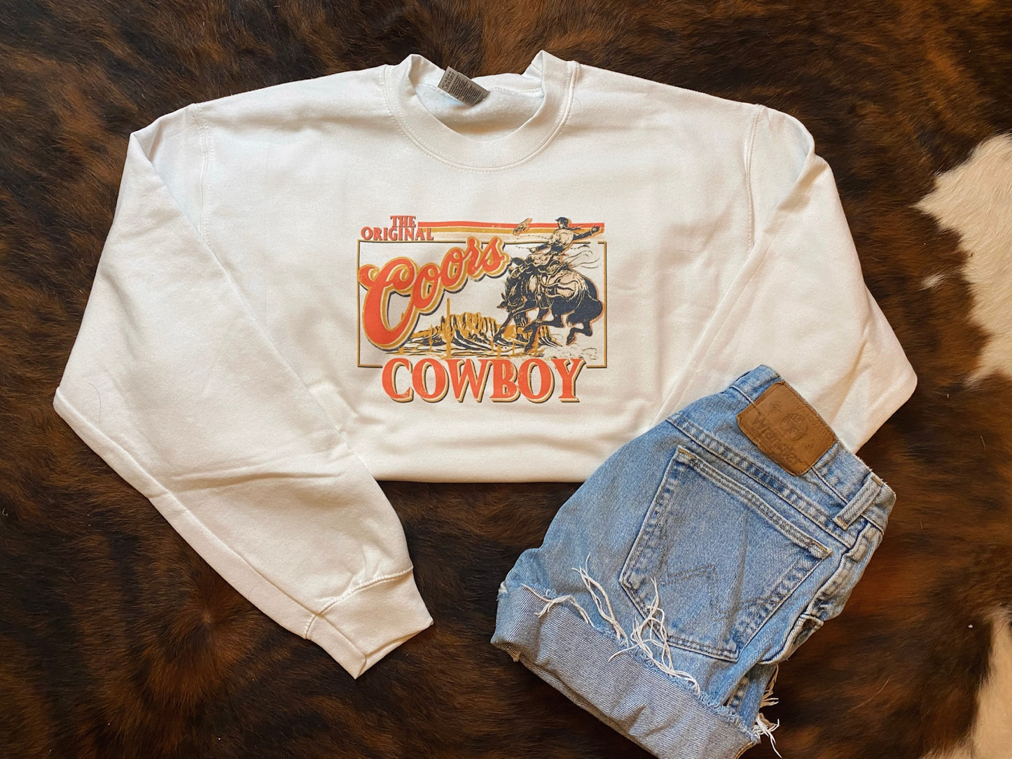 Coors Cowboy Sweatshirt