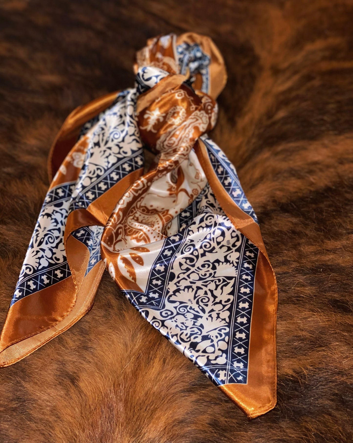 Cowboy Copper Wild Rag