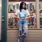 Boyfriend Cropped Jeans